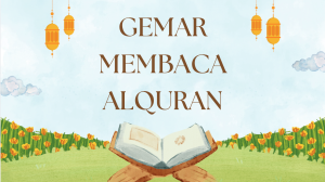 Berita Gembira Bagi yang Suka Membaca Alquran